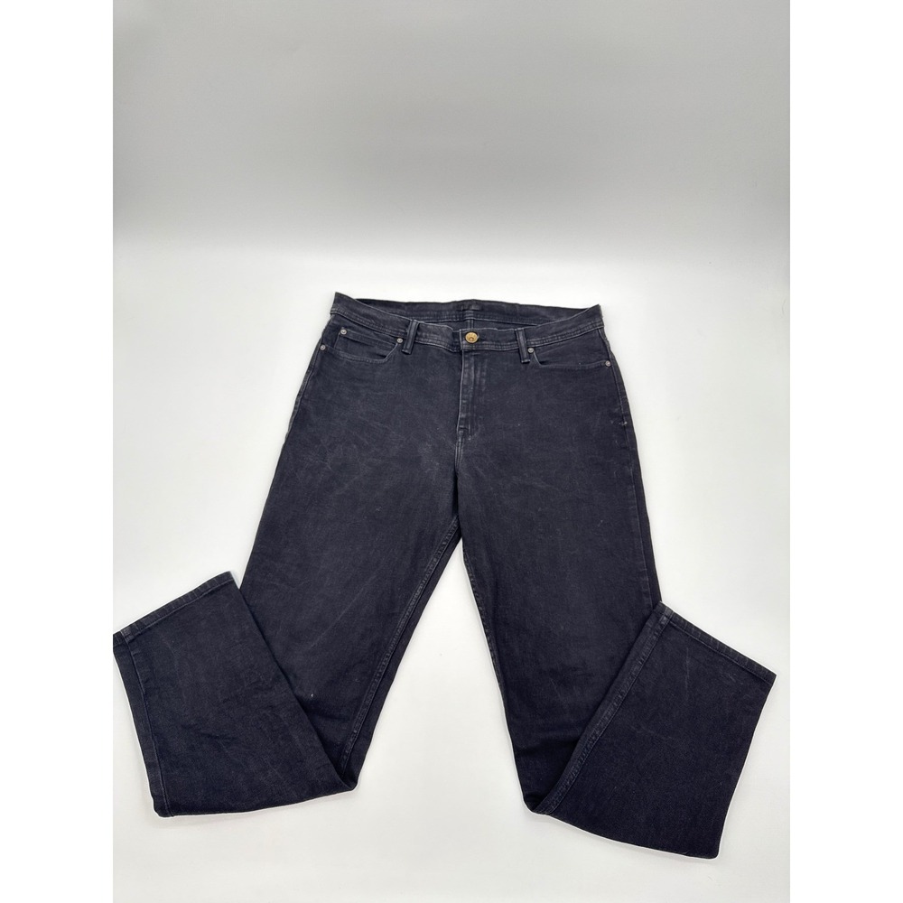 BDG Slim Stretch Jeans Mens 33x32 Washed Black Denim Pants OB493879